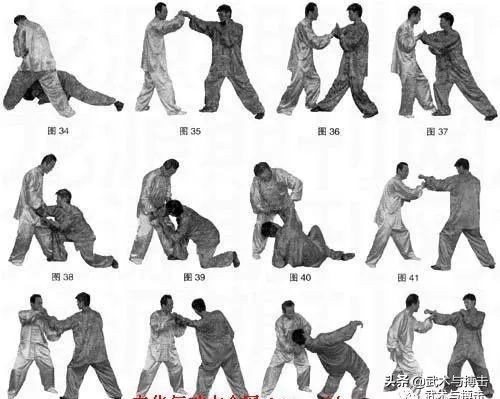 武术散手常用技法图文教学,传统武术散手最毒招式打法