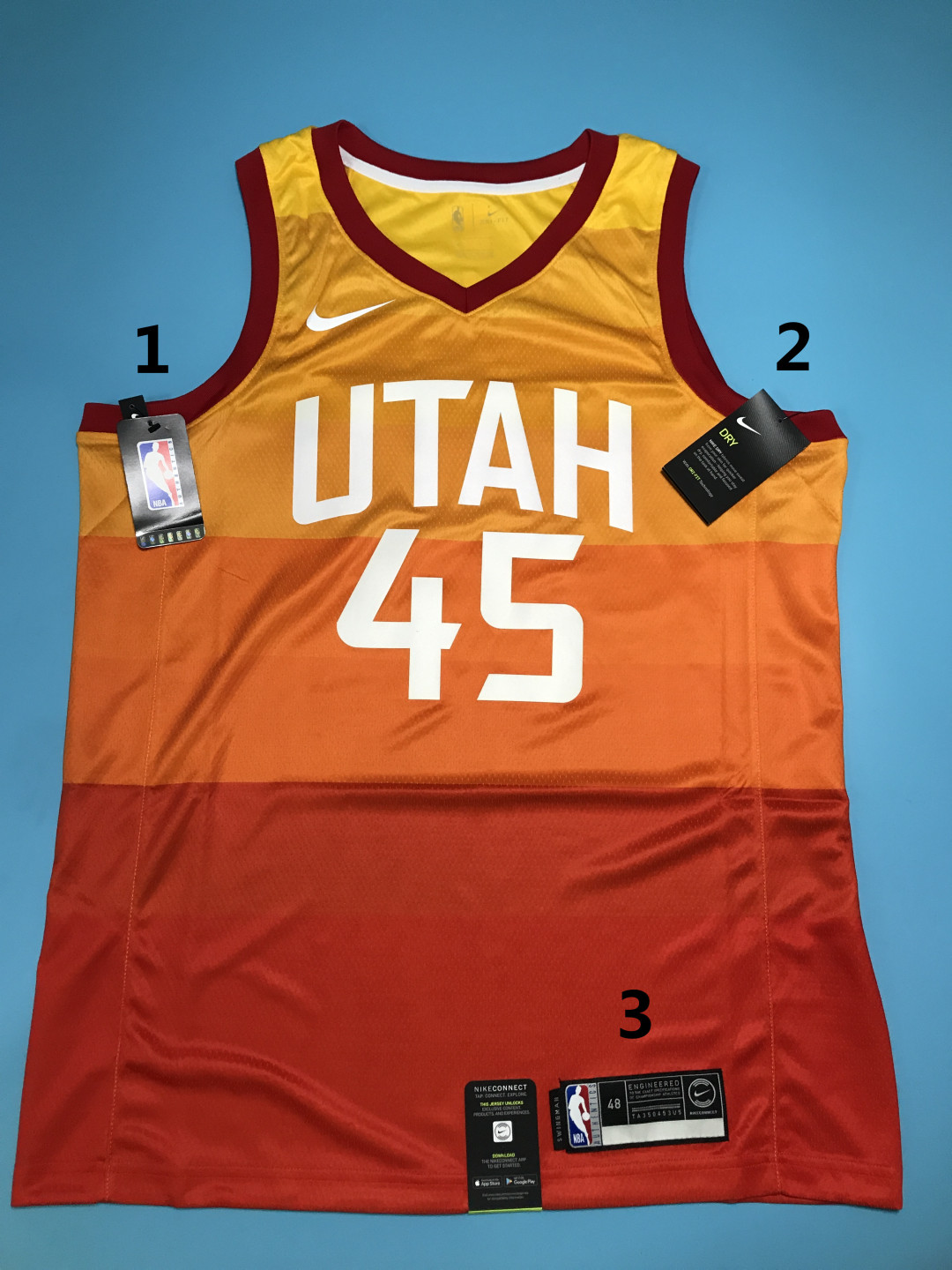 如何购买合适球衣,如何区分正品球衣