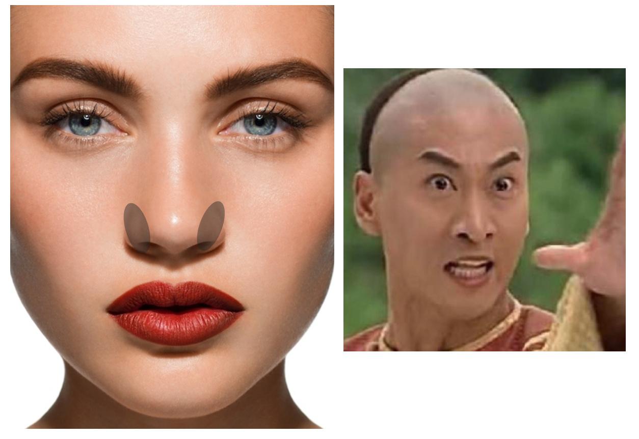 鼻头大怎么按摩变小图解,鼻头捏大的补救办法