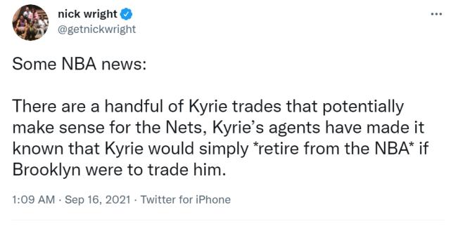 篮网欧文，摘下面具放飞自我的伪巨星