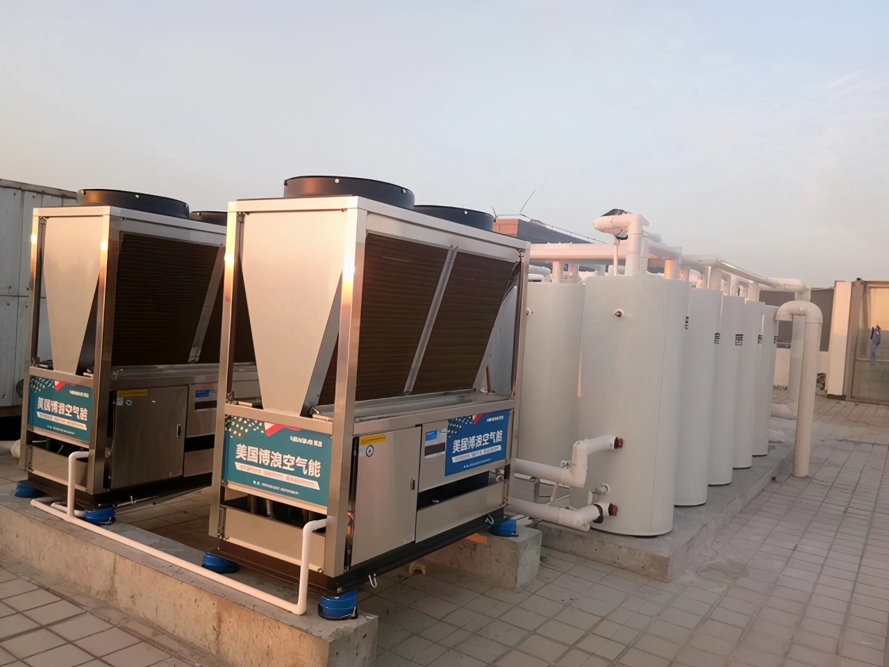 博浪空气能闭式承压系统,博浪承压空气源热泵原理