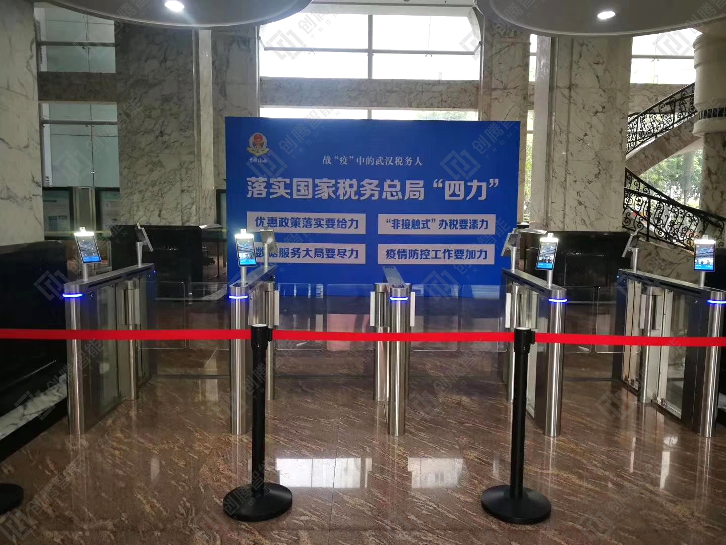 武汉“十天大会战”，创腾测温速通门和摆闸咋样助力？