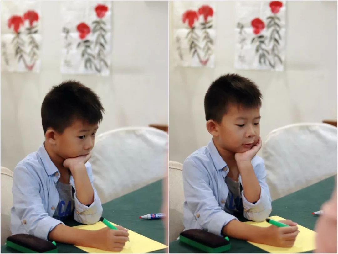 番薯汉桥夏令营进行时|书法剪纸绘画设计篮球和吃西瓜比赛