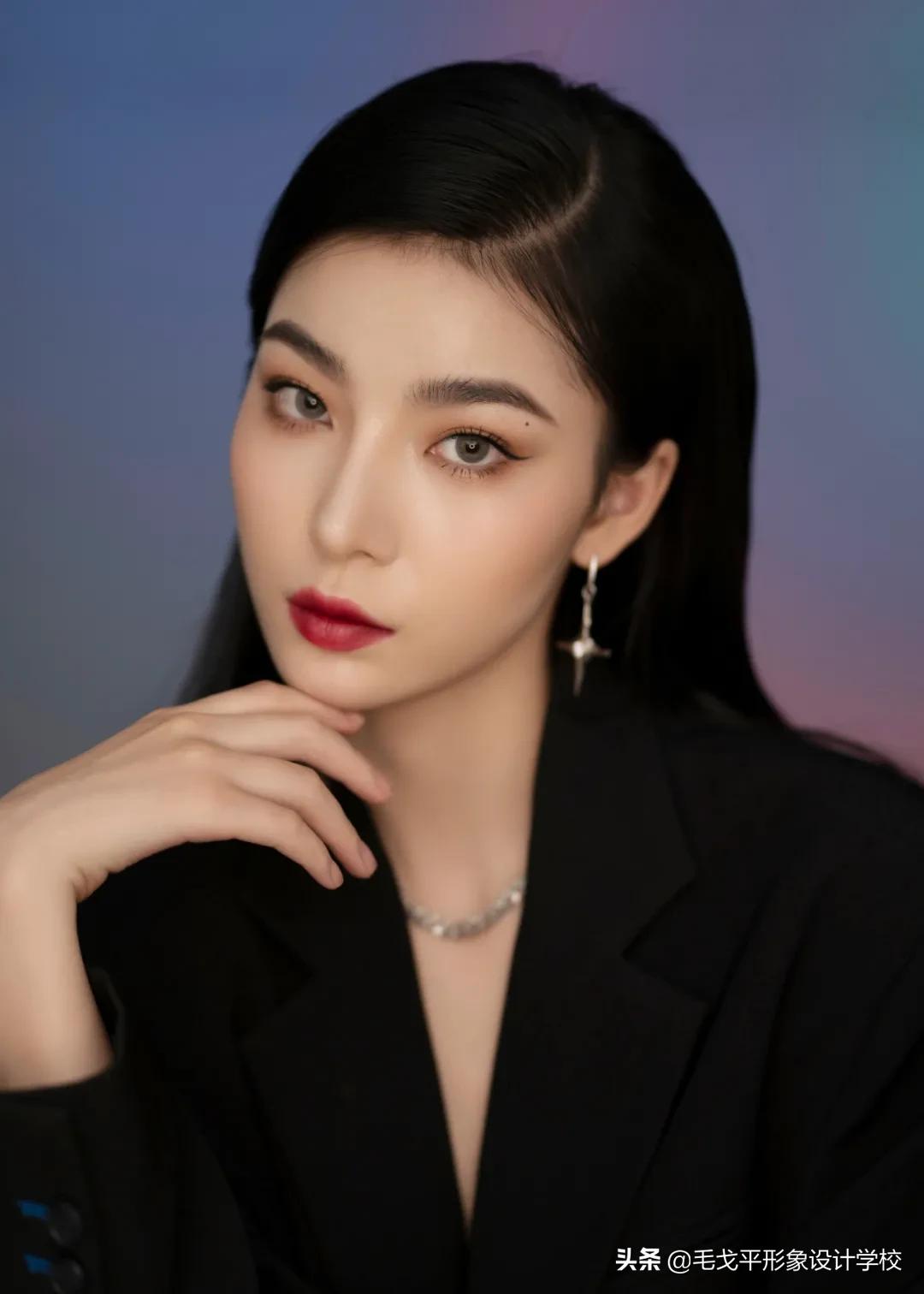 女明星是怎样处理脸上的痣,圆脸如何点痣好看