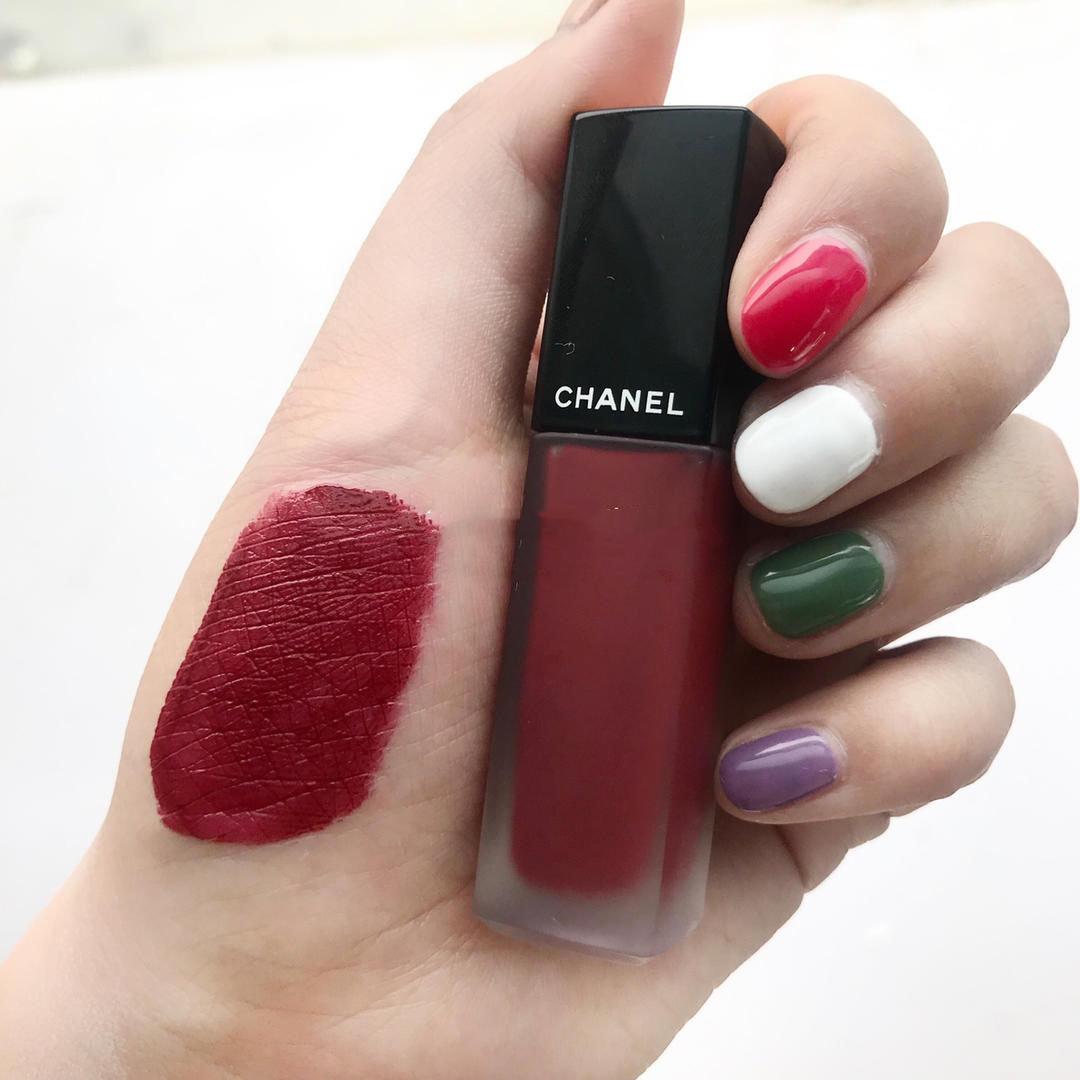 显嫩的口红迪奥香奈儿,迪奥999香奈儿口红116真人试色