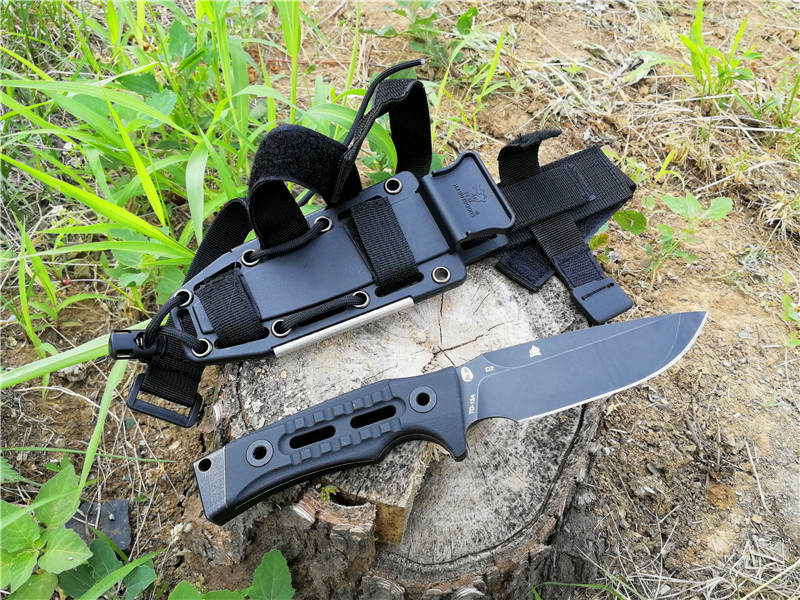 汉道洛克x生存刀暴力测试,户外生存实用工具推荐