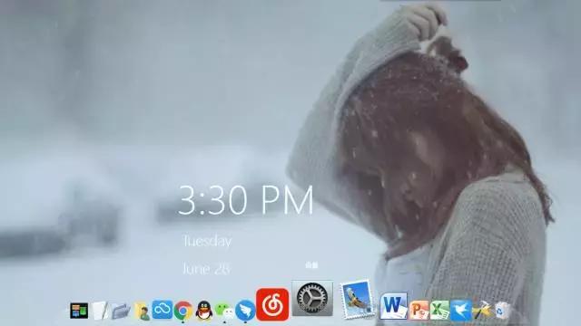 win10变mac桌面,让win10系统变得炫酷