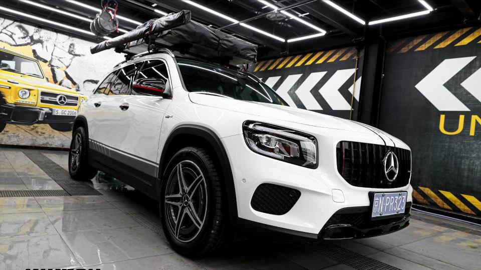 glb旅行改装,奔驰glb露营