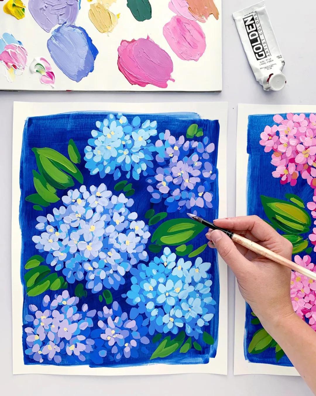 丙烯平涂的正确方法图解,丙烯大面积平涂墙面技巧