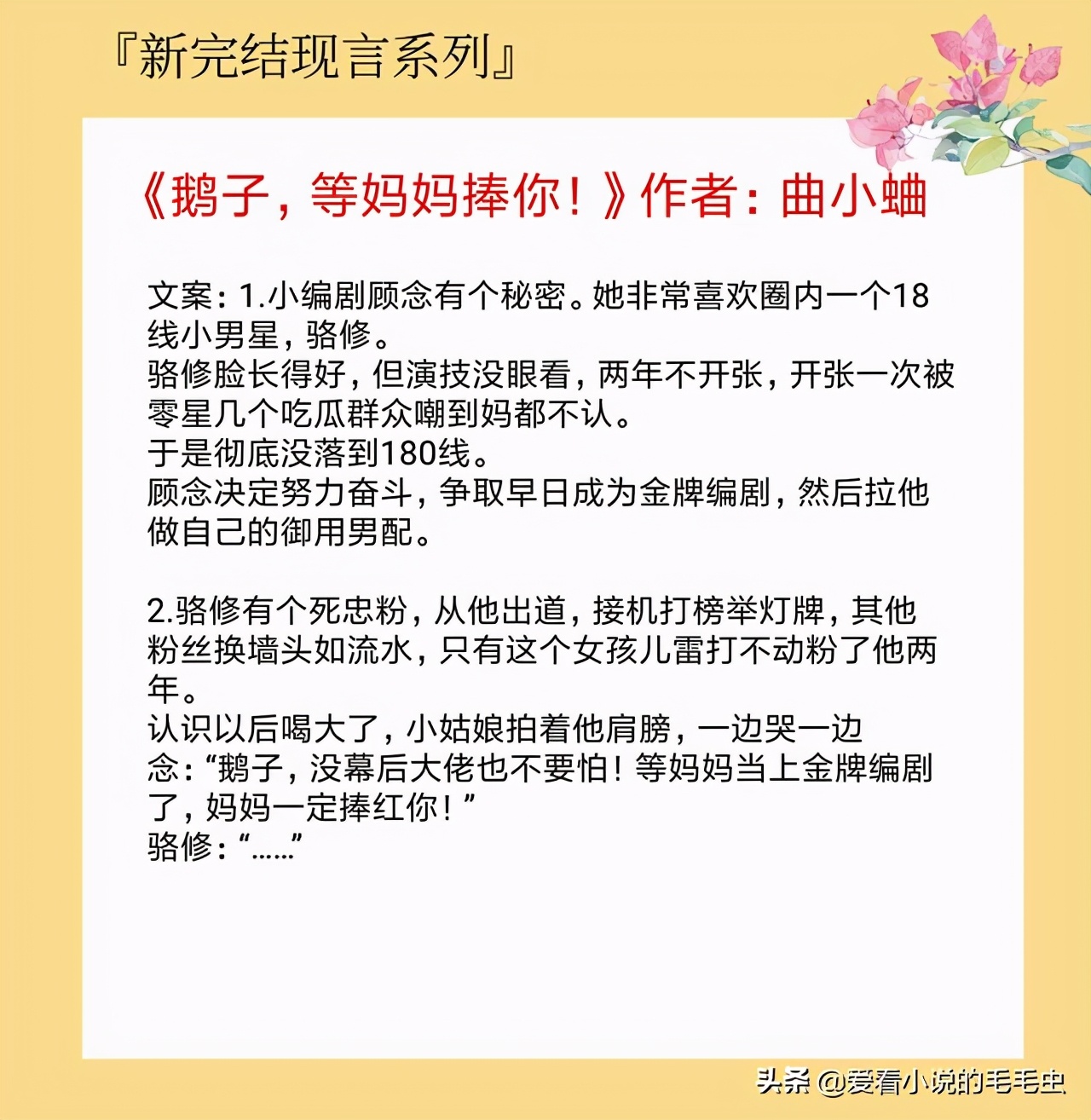 逆袭的现言宠文小说,5本新完结高质量现言甜宠文