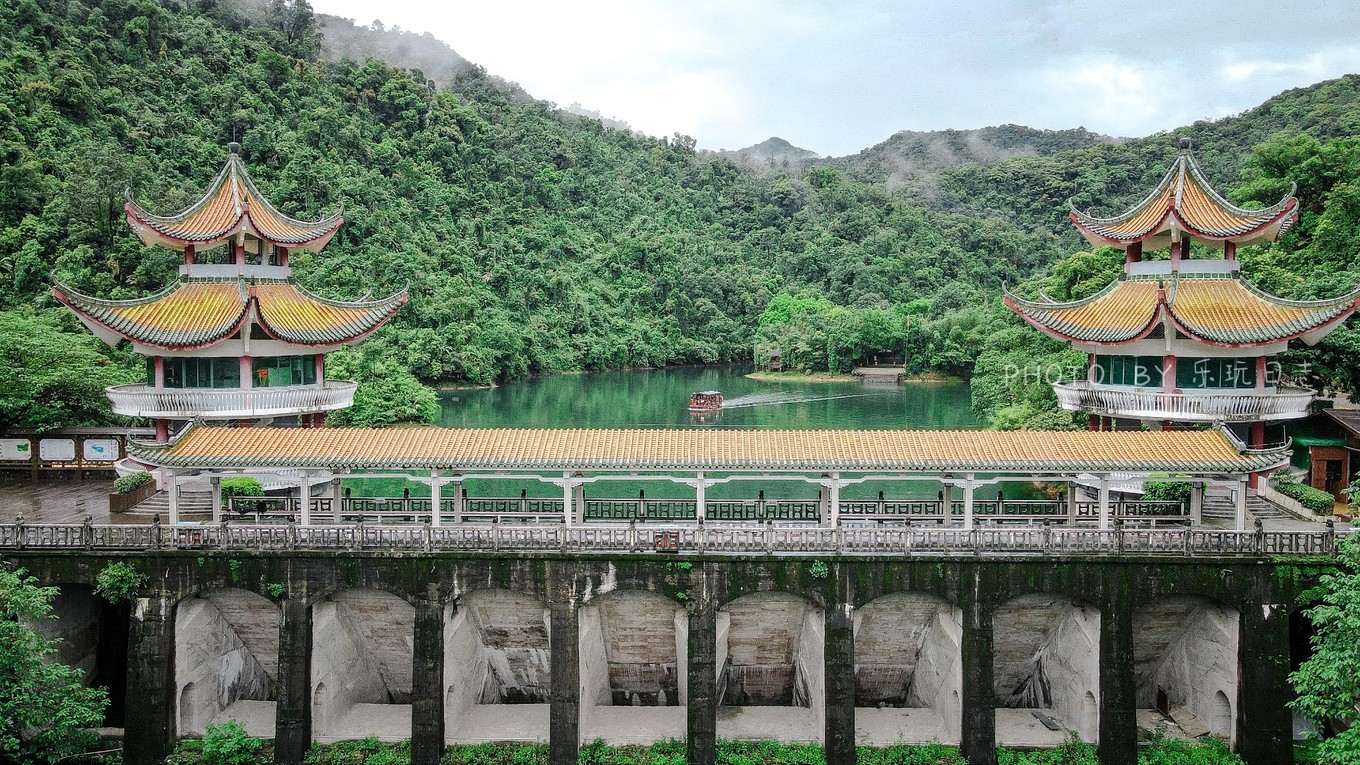 享受鼎湖山绝美风景,换个角度的风景
