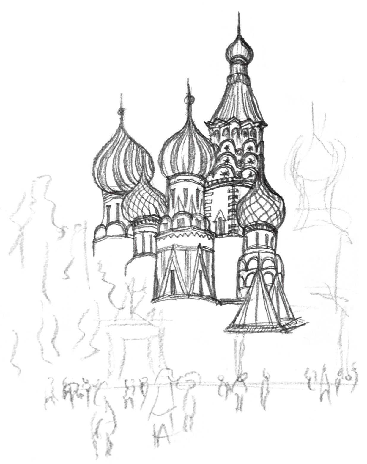 零基础风景速写教程,速写画风景初学者