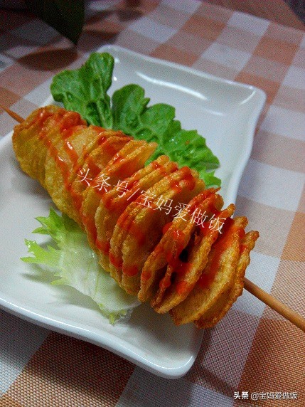 做薯塔用什么样的土豆适合,自制烤土豆薯塔片