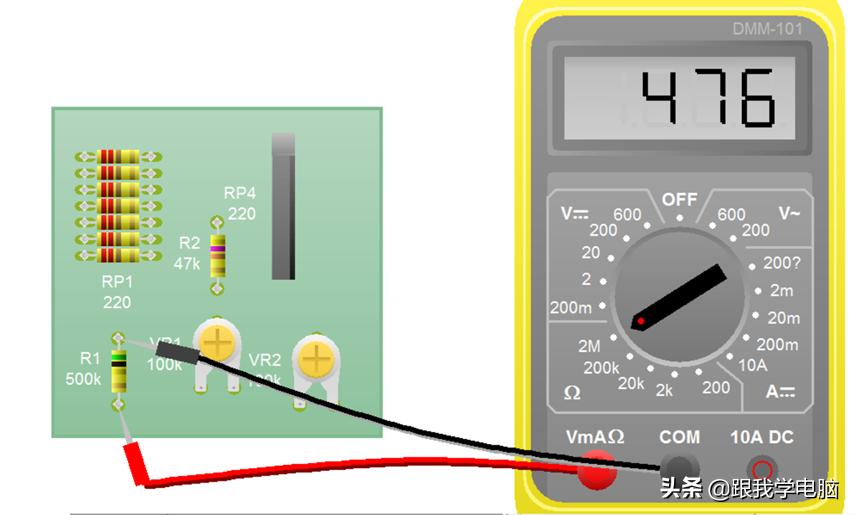 101贴片电阻用怎样的色环电阻代替,色环电阻和贴片电阻测好坏