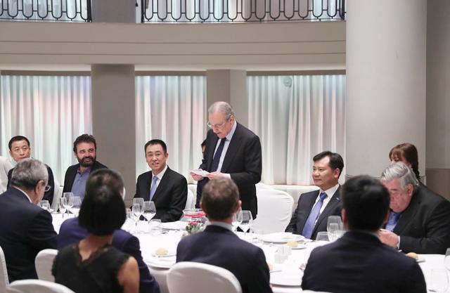 许家印督战恒驰,许家印造访皇马