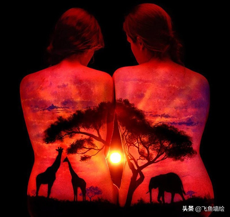 发光壁画有哪些,涨知识了图片