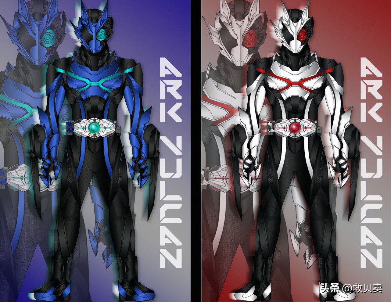 假面骑士零一和利维斯剧场版,假面骑士零一亚克形态变装