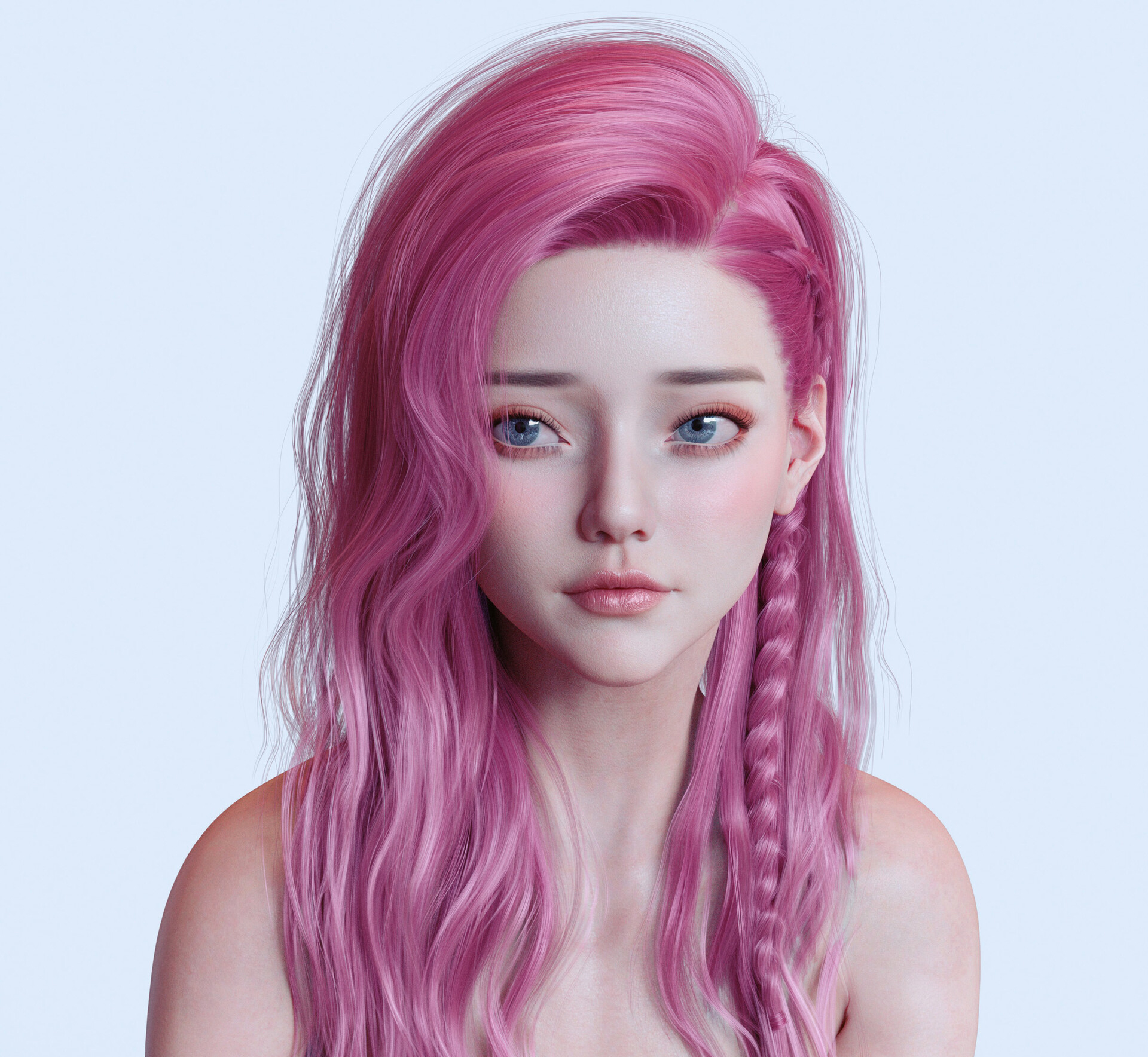 最简单的3d建模人物,有创意的3d建模作品