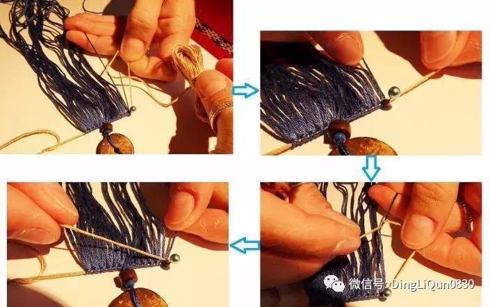 编绳教程挂饰大全,彩绳编挂饰教程