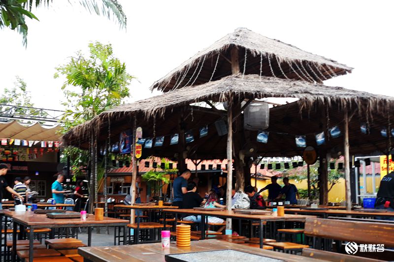 芭提雅海鲜之烤虾,泰国吃货吃虾