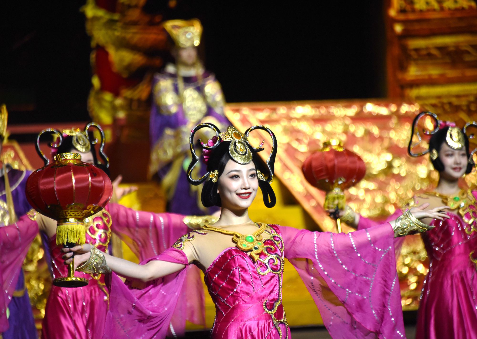 杭州宋城千古情演员出场,宋城千古情最漂亮的演员