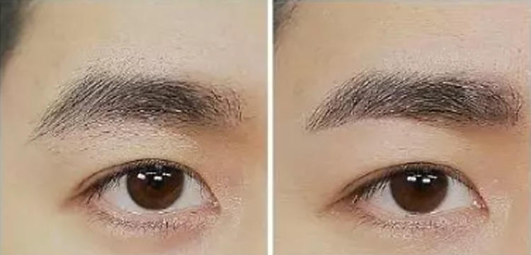 男士修眉教程用笔画一下,男士修眉教程眉毛的画法