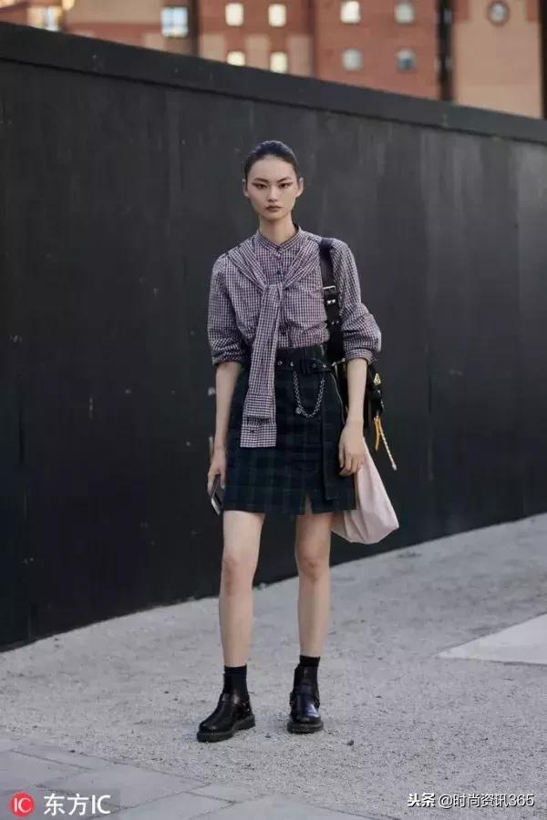 奚梦瑶短靴穿搭,奚梦瑶穿短靴子