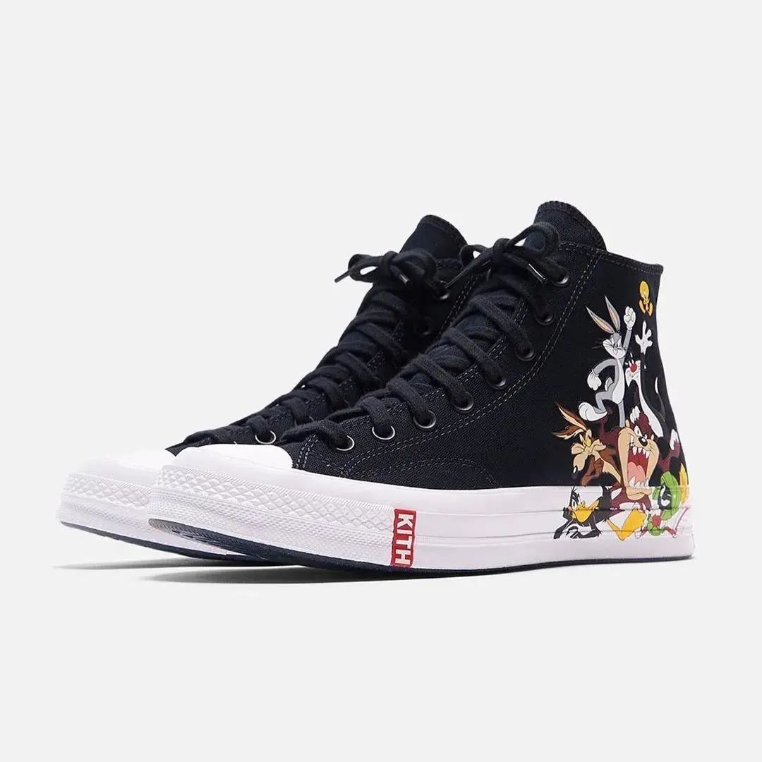 匡威allstar兔八哥联名,匡威红色兔八哥联名