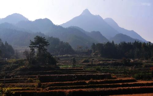 英山山尖,英山特色风景区