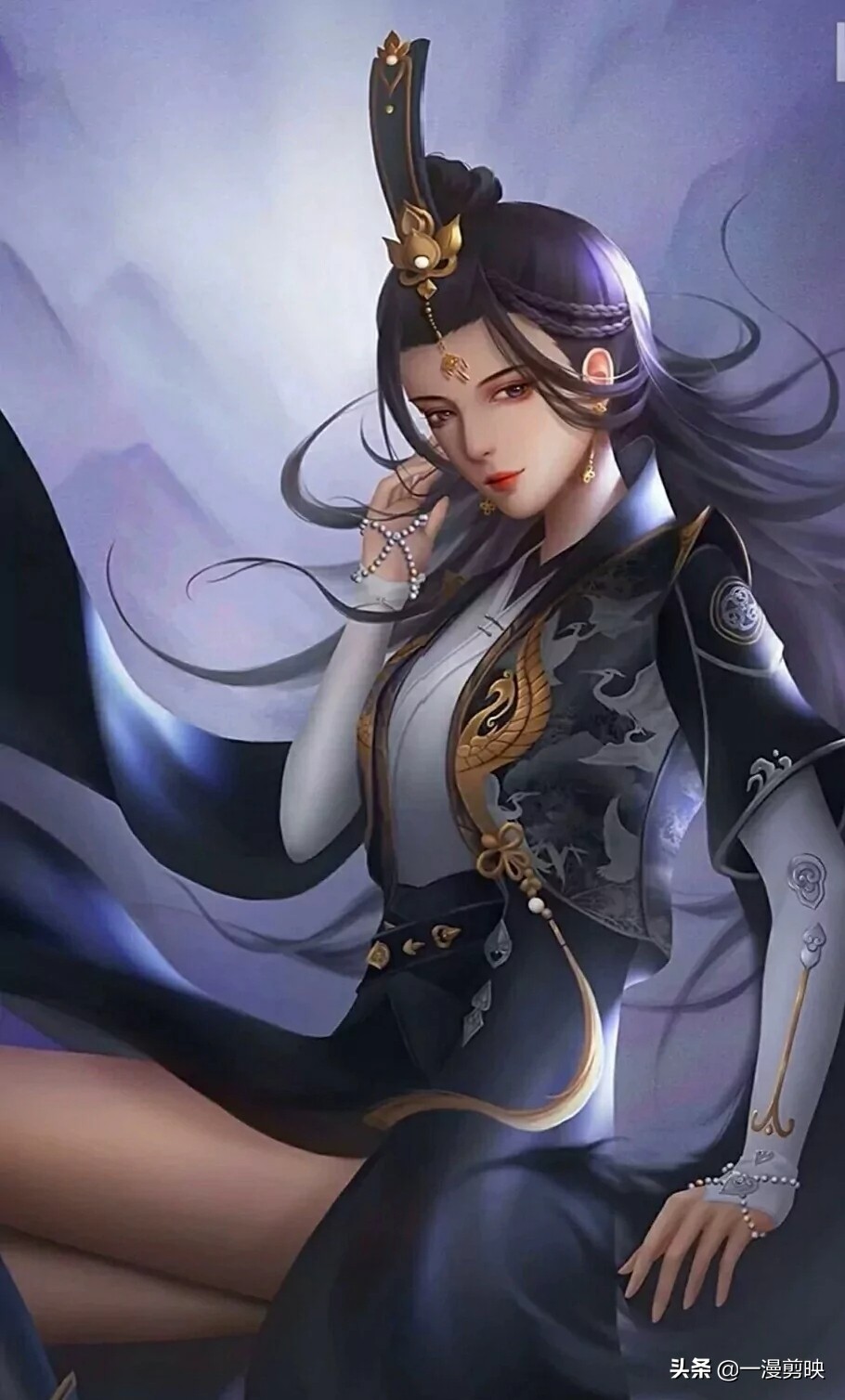 国漫崛起-古风美少女图片鉴赏之《威凛王风》