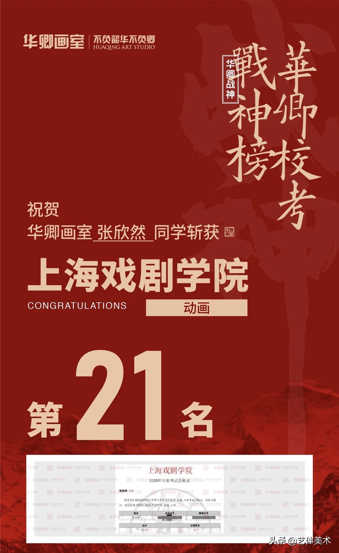 华卿画室五一试学,华卿画室四大战神