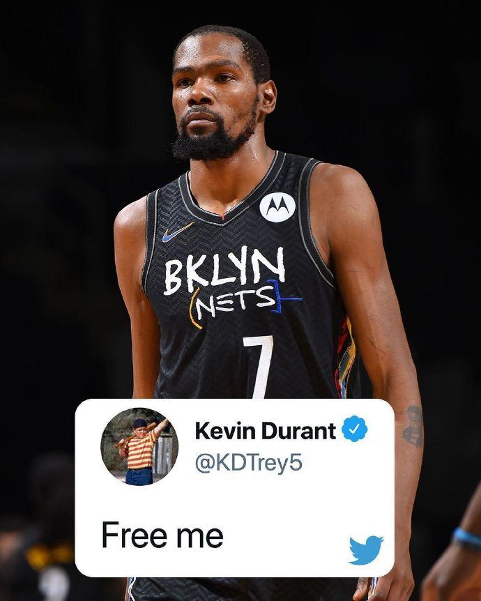 曝杜兰特对篮网彻底失望,杜兰特在篮网时遭挑衅霸气回应