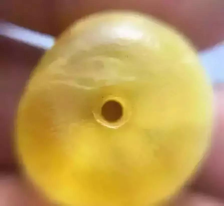 藏传文玩老塑料珠子,文玩老珠