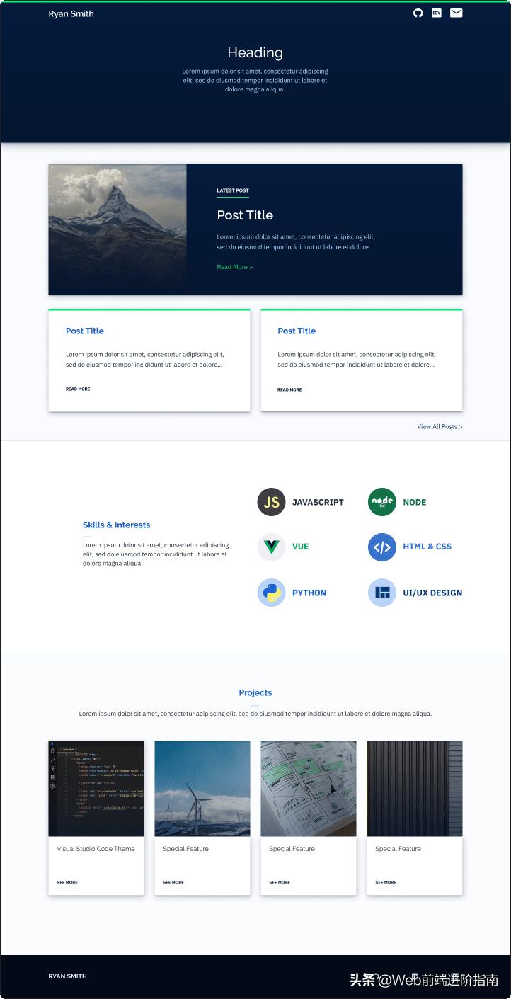 网页网站设计与制作,如何制作出最简单网站
