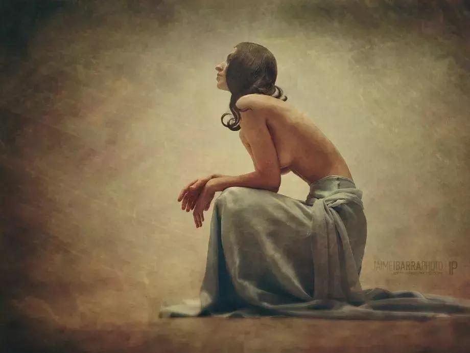 如天使般纯洁美丽人像摄影,如天使般美丽的容貌