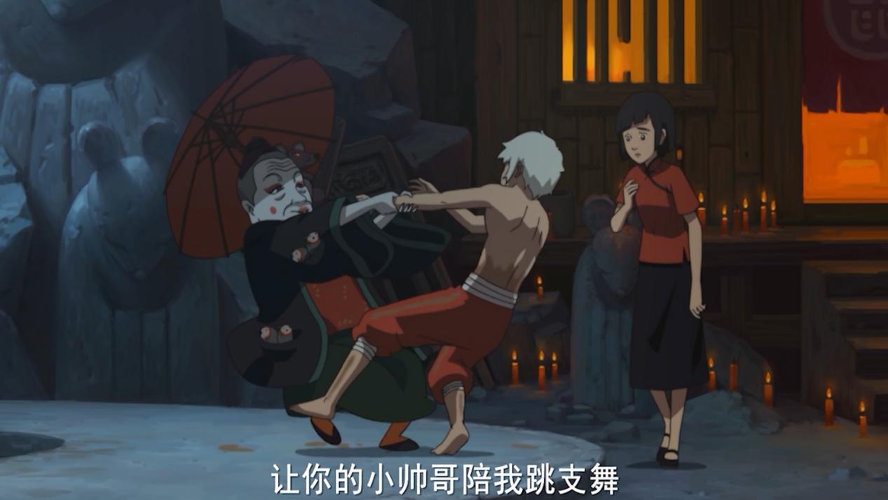 大鱼海棠动漫治愈系片段,一部感人催泪的动漫电影大鱼海棠