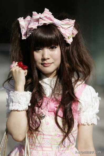 洛丽塔Lolita蝴蝶结，附详细教程，只看“lo娘”服饰，别看相貌哈