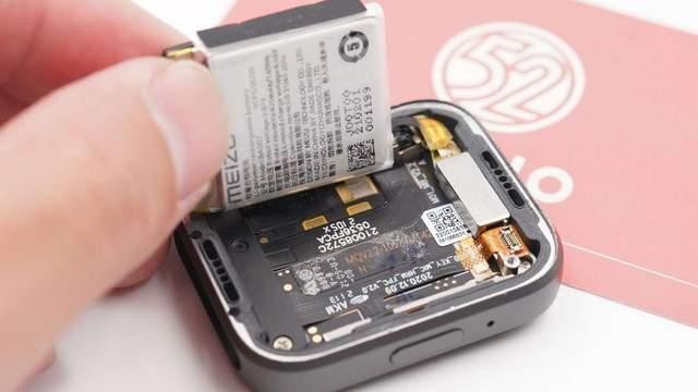 魅族首款智能手表拆解报告，内置艾为AW8896数字智能K音频放大器