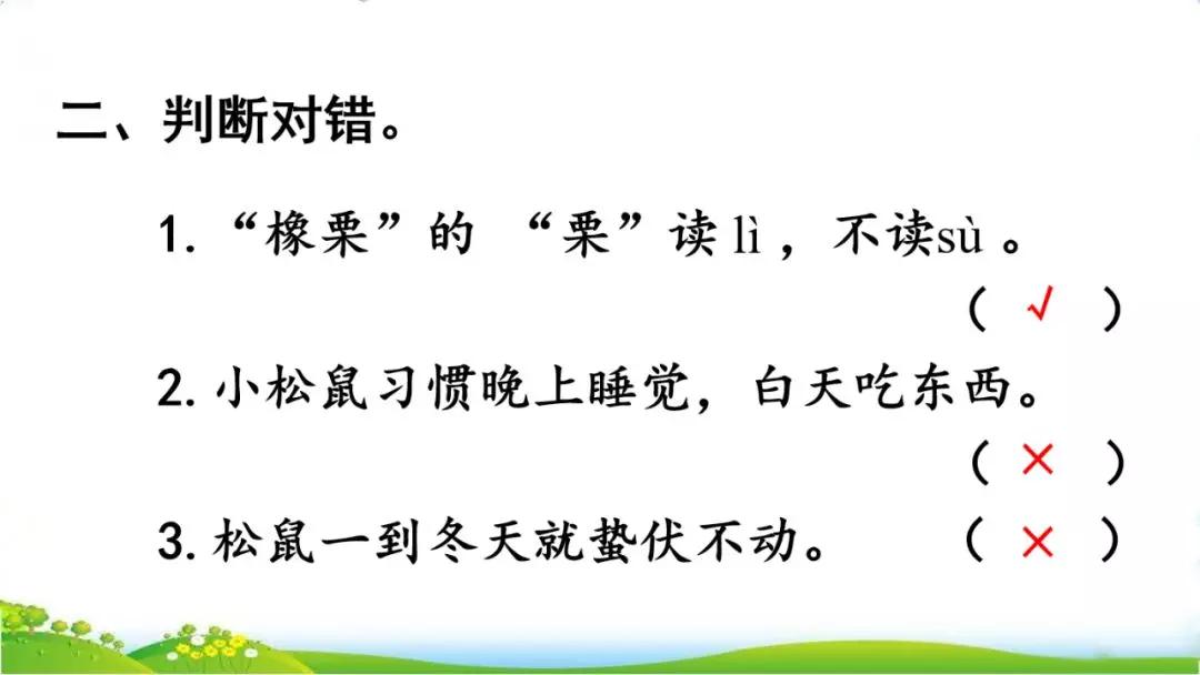 五年级语文第17课松鼠讲解,五年级上册第17课松鼠教材详解