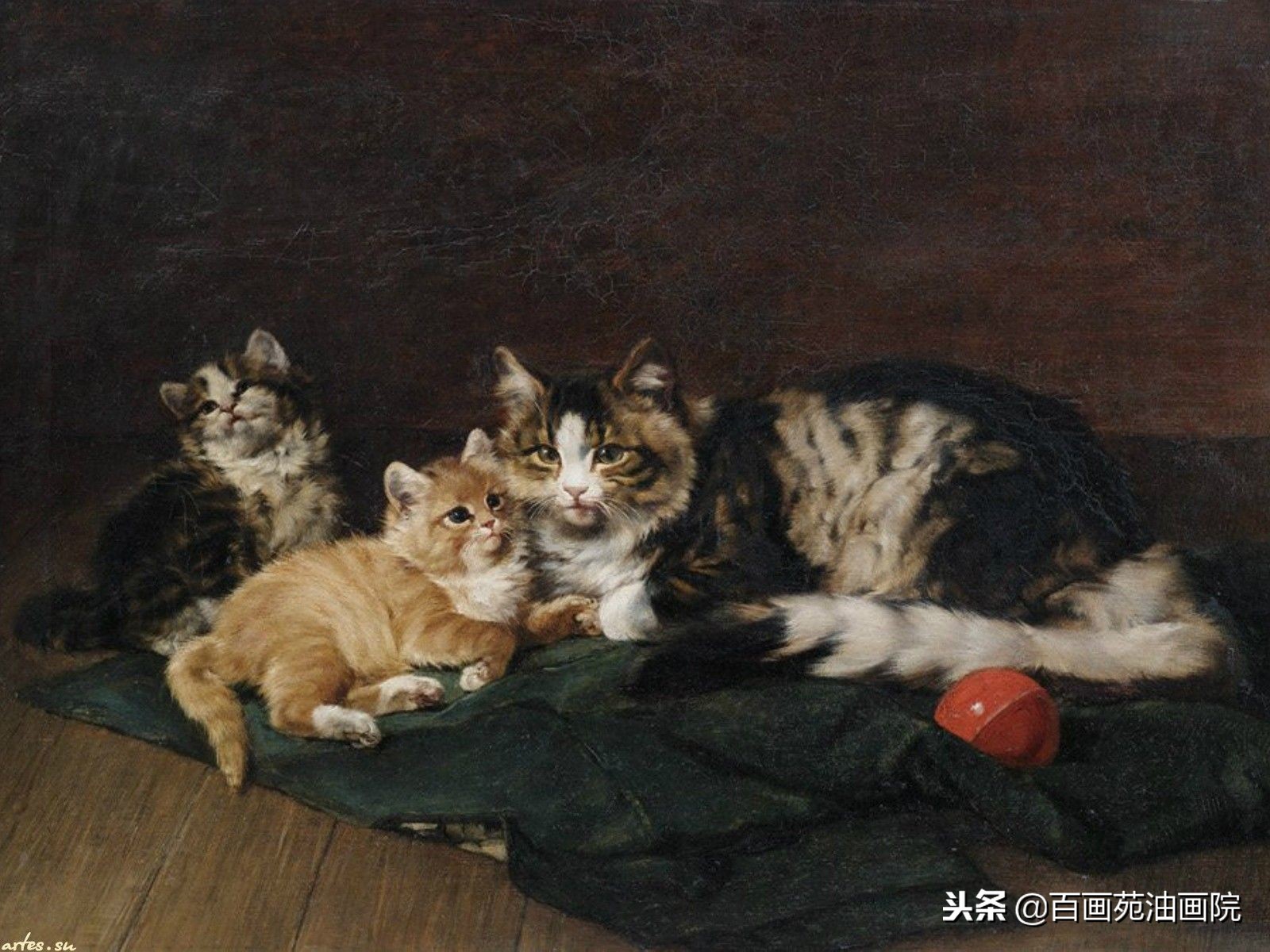 一步一步教你画油画动物,油画动物的绘画步骤