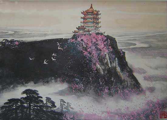 李白哪一首诗超过崔颢,李白的哪首诗超越了崔浩的黄鹤楼