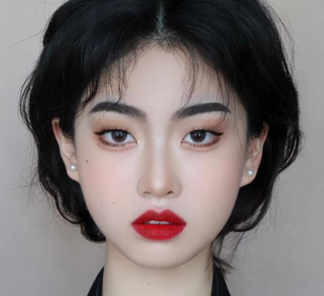 适合单眼皮画的复古妆容,适合单眼皮的古风眼妆