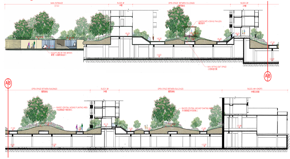 详细规划小区景观设计,会呼吸的小区