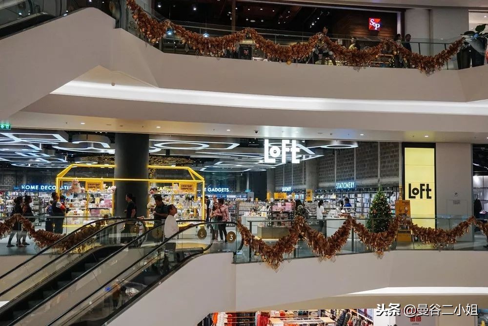 泰国曼谷水上商场,泰国室内水上集市