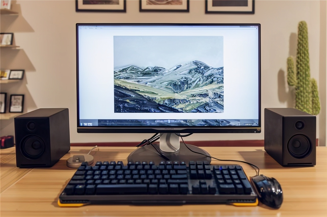 打造高级感桌面,audioengine声擎a2音箱