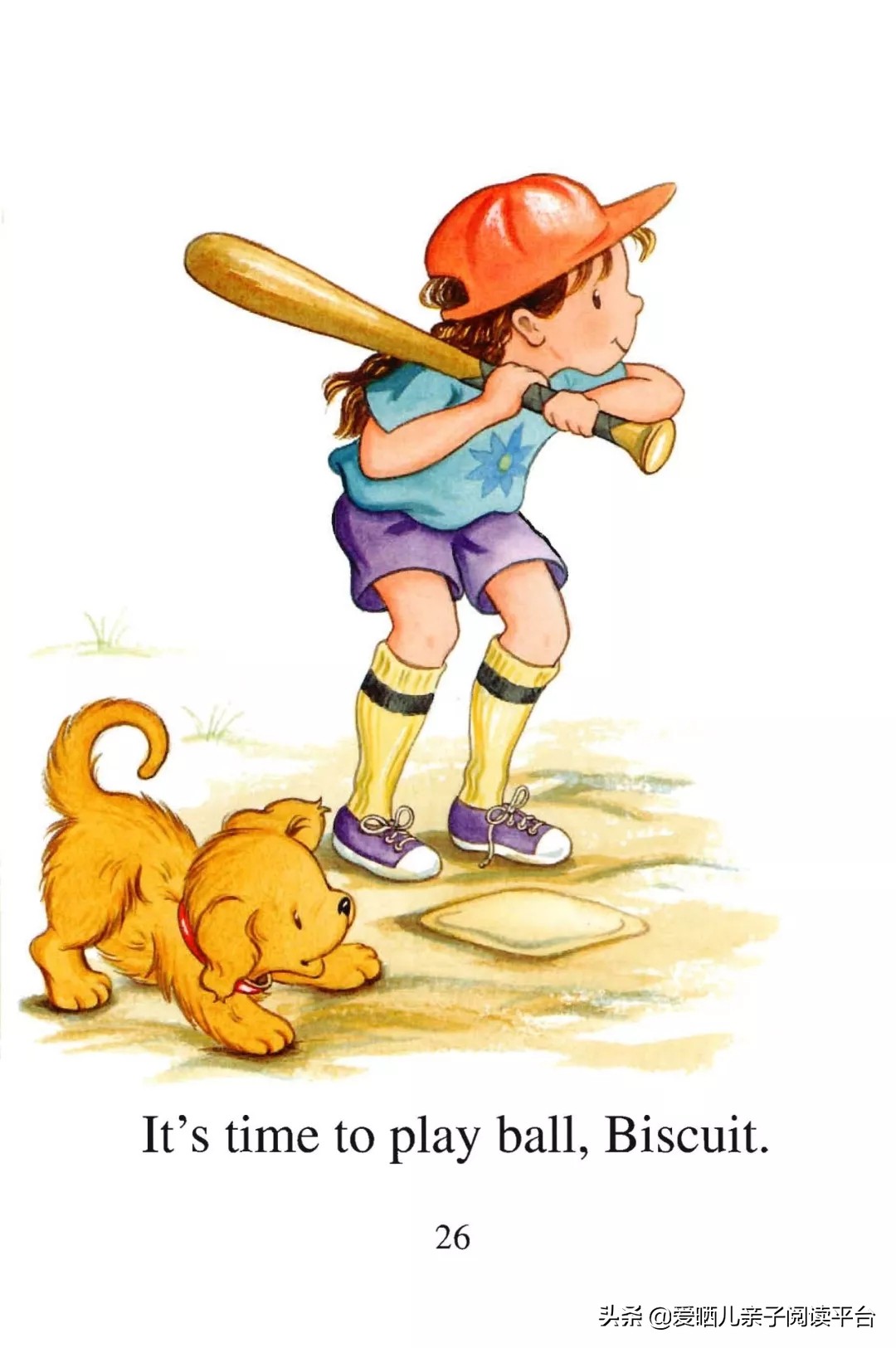 英文有声绘本《BiscuitPlaysBall》