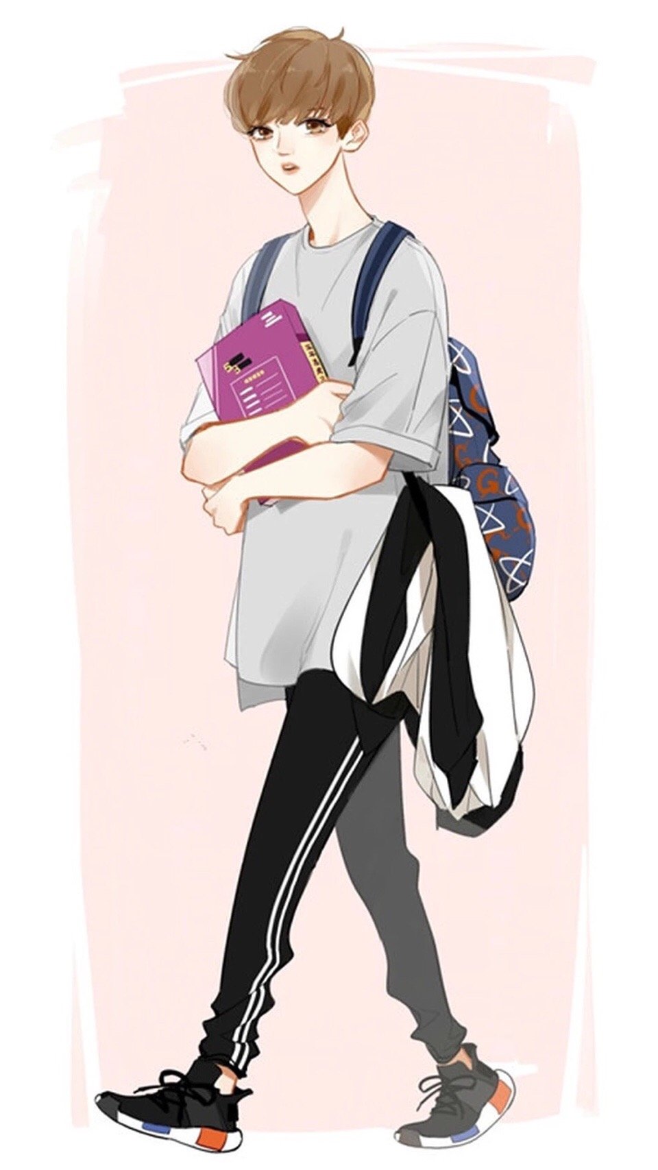 漫画走出来的男明星,漫画走出来的男生潮流