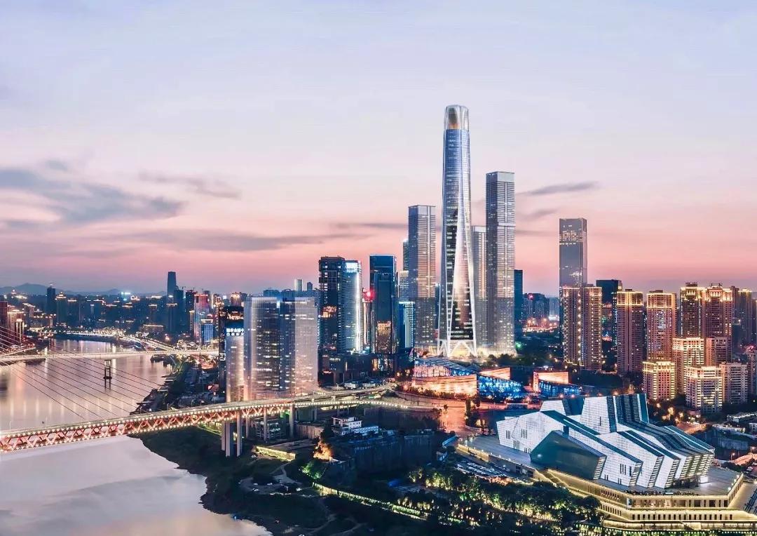 中国2023年摩天大楼排行榜,2021中国22座城市高楼合集