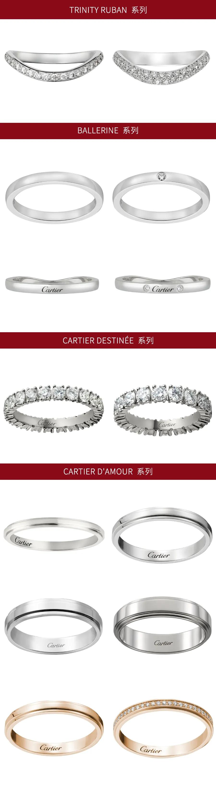 送给准备结婚的你们,128对国际大牌结婚对戒分享