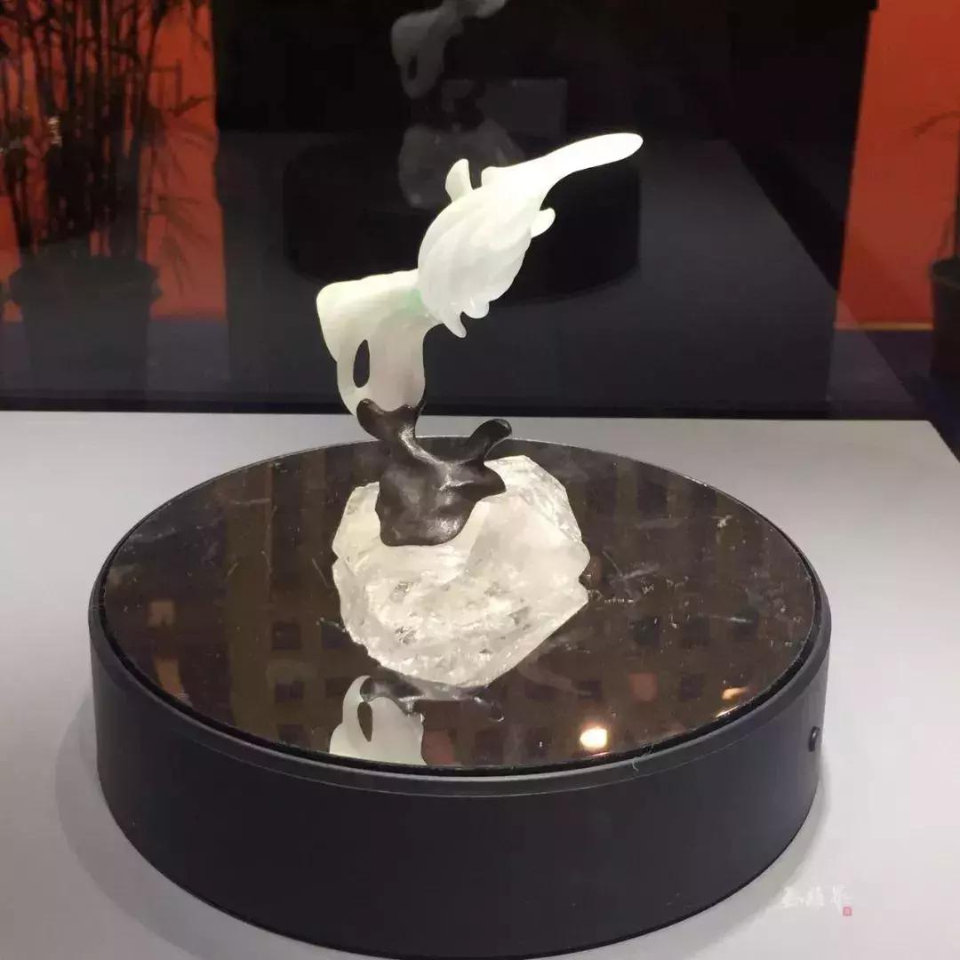 十三届子冈杯玉雕,子冈杯玉雕作品展现场